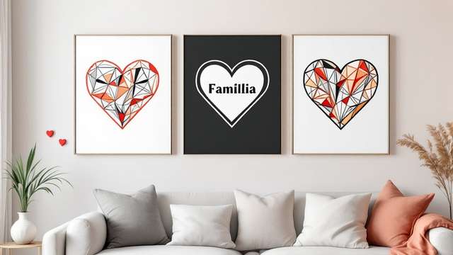 Kit 3 Quadros Cabeceira Família + Frase + Mini Apliques: Vale a Pena? - Todos os artigos