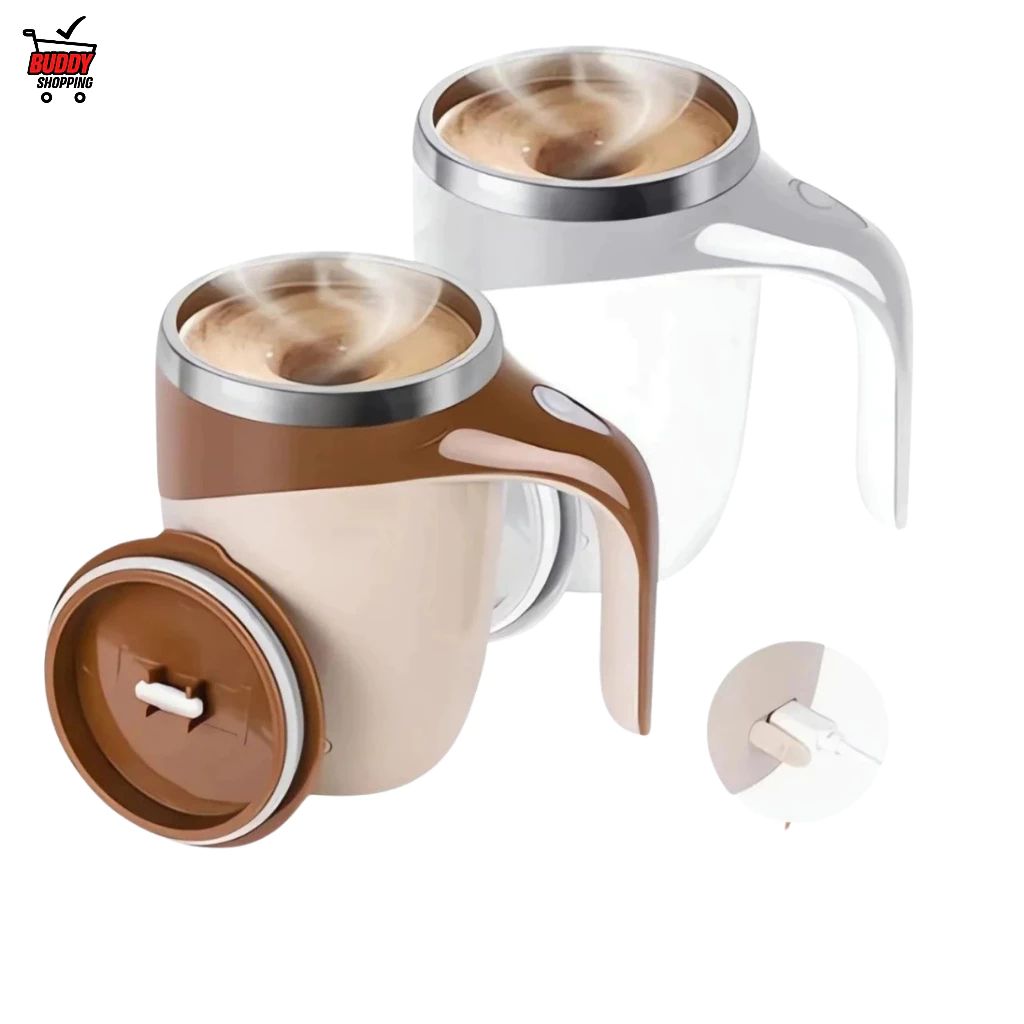 Caneca Misturadora Automática Elétrica USB Bateria Recarregável Mixer Café 380ml — análise em Produtos Review Online