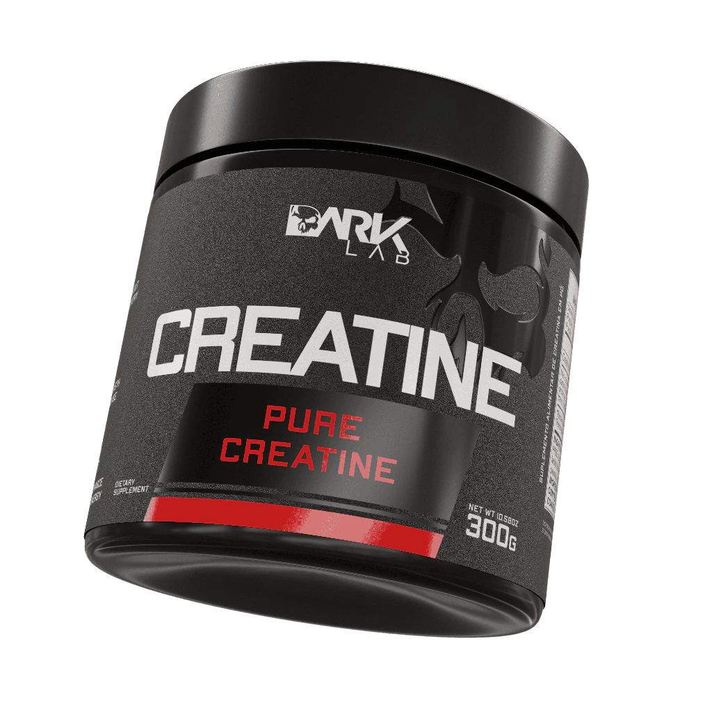 Creatina Monohidratada Pura 300g Dark Lab - 100% Pura — análise em Produtos Review Online