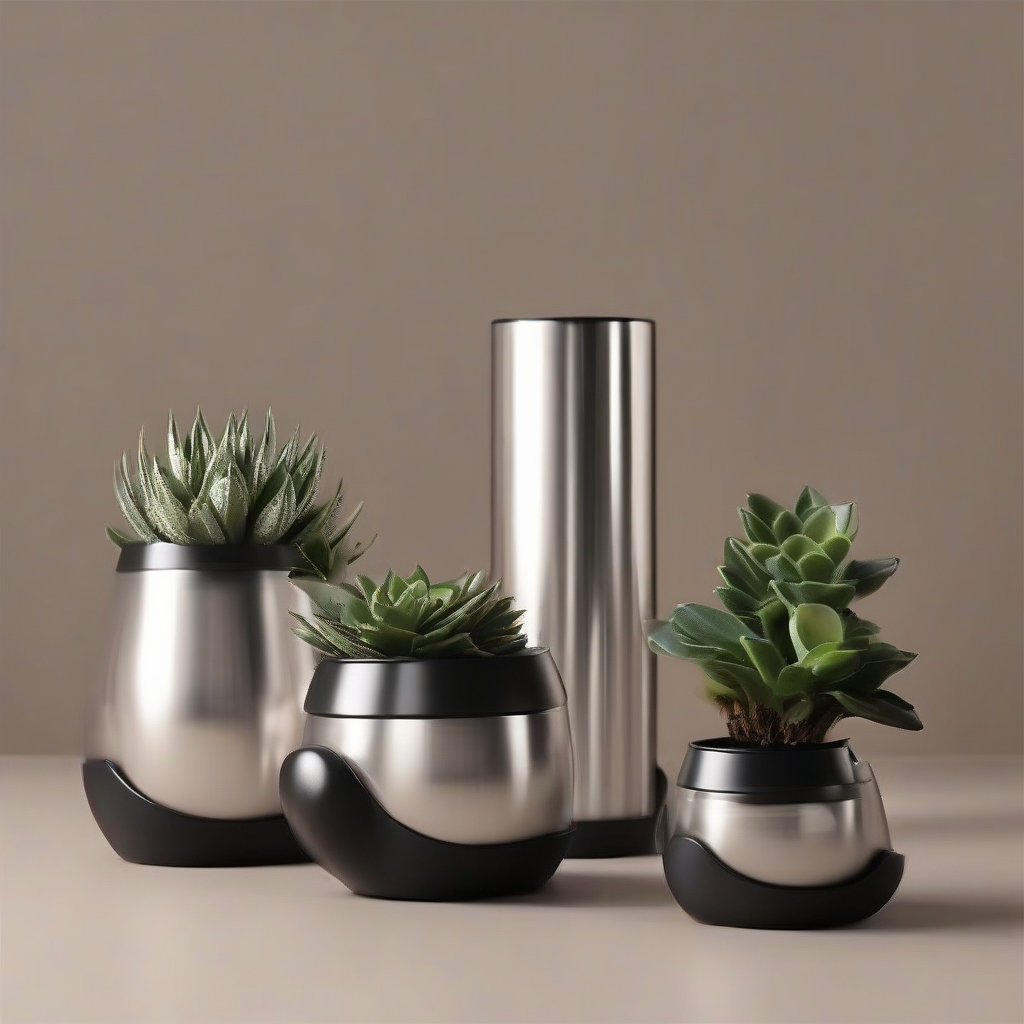 Trio de Vasos Cachepot com Suporte Para Cactos ou Suculentas — análise em Produtos Review Online