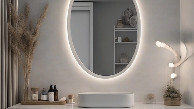 Espelho Oval Orgânico com LED: Vale a Pena? Análise 2026 - Todos os artigos