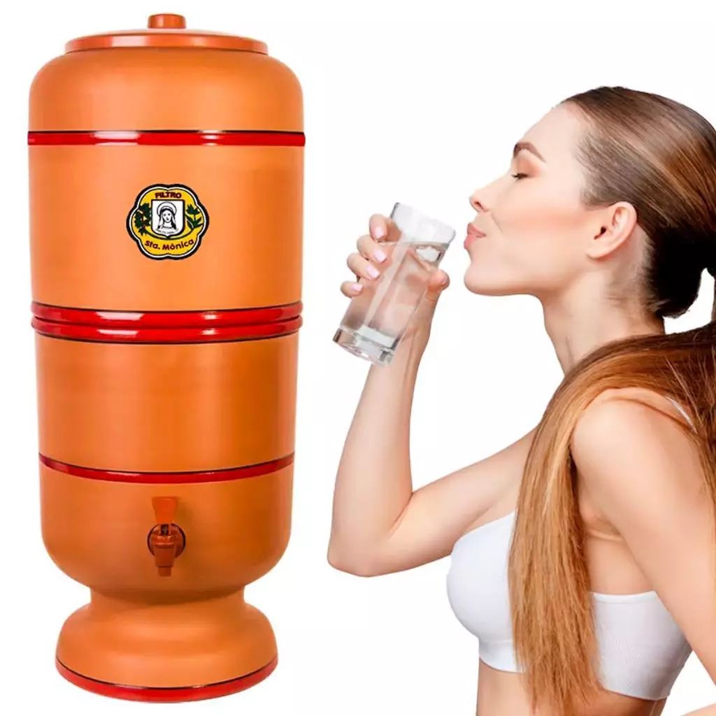 Filtro de Barro Artesanal Premium 06 Litros com Vela Tripla Ação Carvão Ativado Alcalina + Bóia — análise em Produtos Review Online