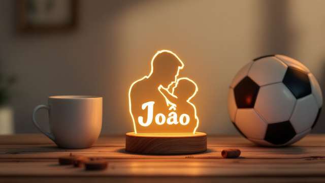 Luminária LED Personalizada Dia dos Pais: Vale a Pena? - Todos os artigos