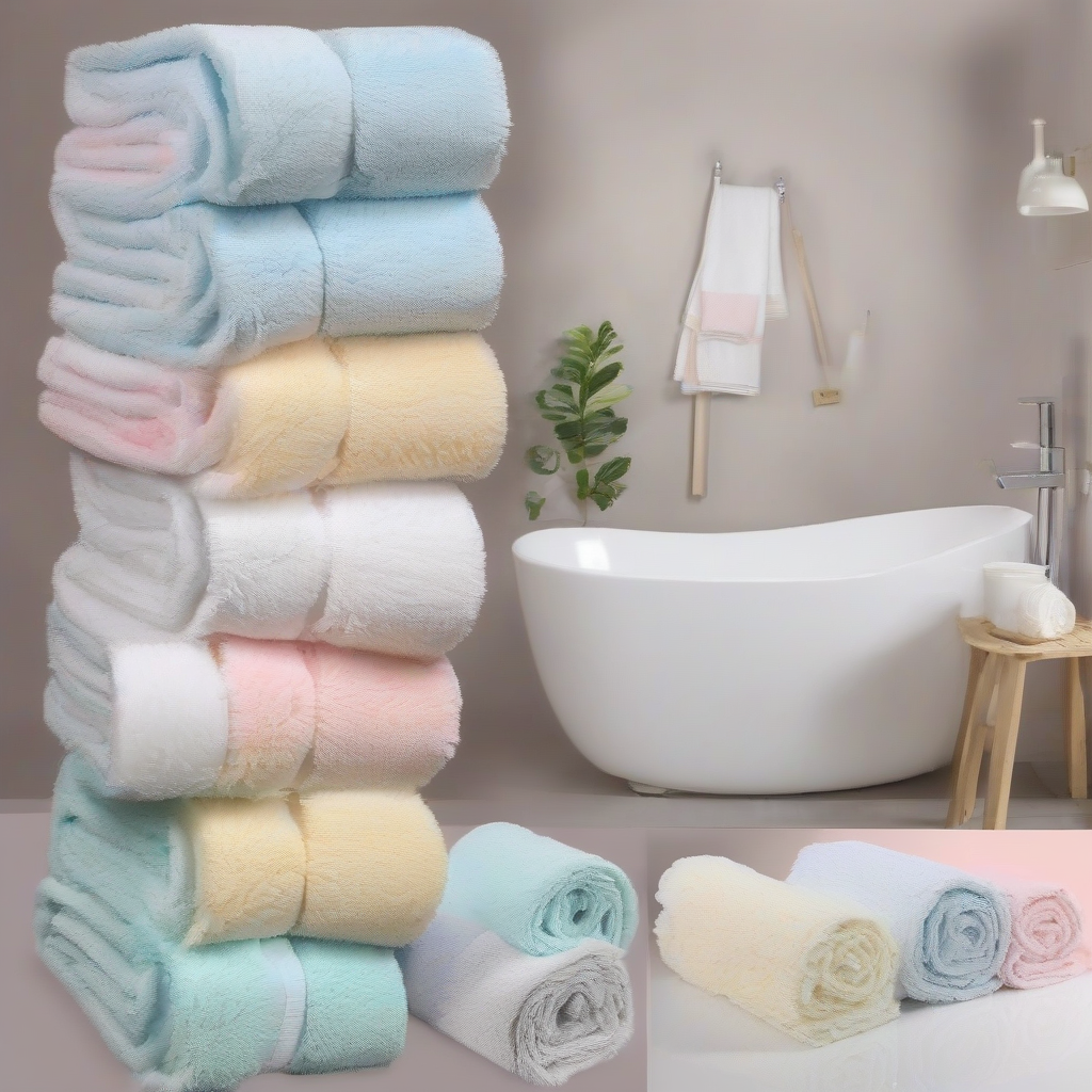 Kit 5pçs Toalhas de Rosto de 45x60cm 100% Algodão - Coleção Jade — análise em Produtos Review Online