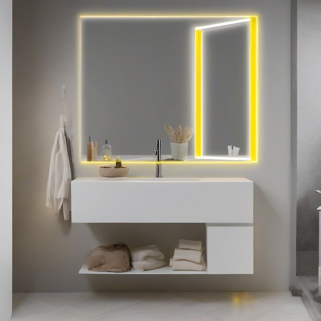 Espelho com Touch e Led 3 Cores 40x60 Jateado Retangular Para Presente — análise em Produtos Review Online