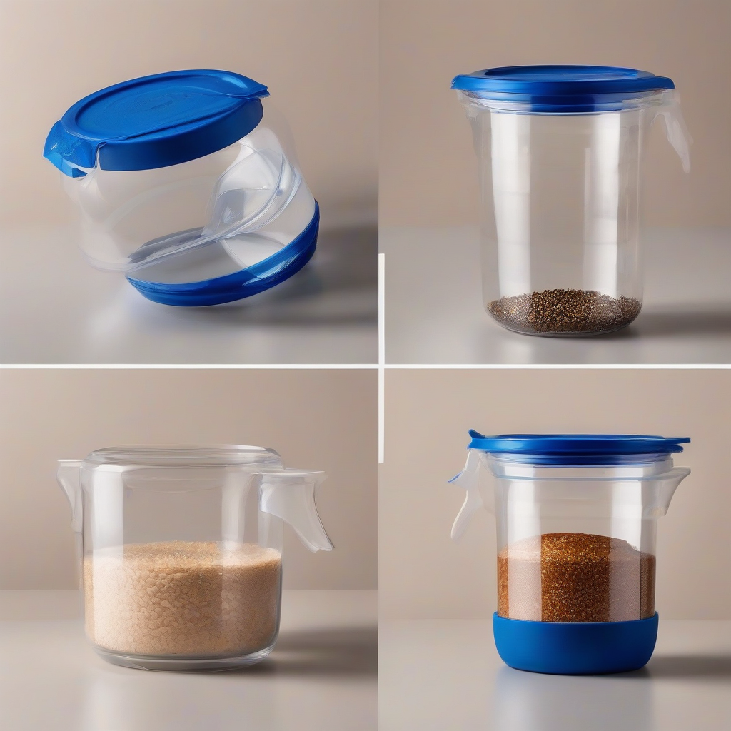 Kit 10 Marmitas Potes 750ml Travas Laterais hermeticas - Livres de BPA Alimentos organiza congelador - KAZIVA — análise em Produtos Review Online