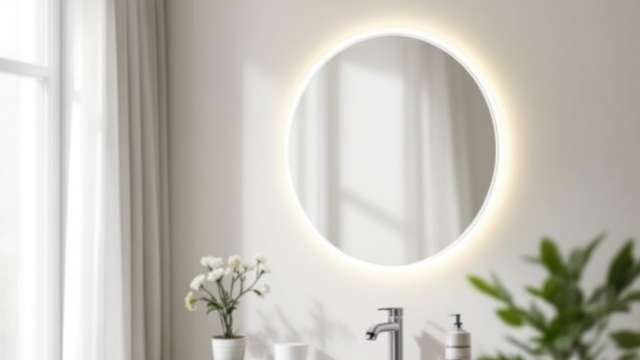 Espelho Redondo Touch 40cm com LED 3 Cores: Vale a Pena? - Todos os artigos