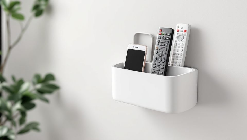 1/2/5 Suporte De Parede Multifuncional Caixa De Armazenamento Casa Para Carregar Remoto Um Slot Organizadores para Casa — análise em Produtos Review Online