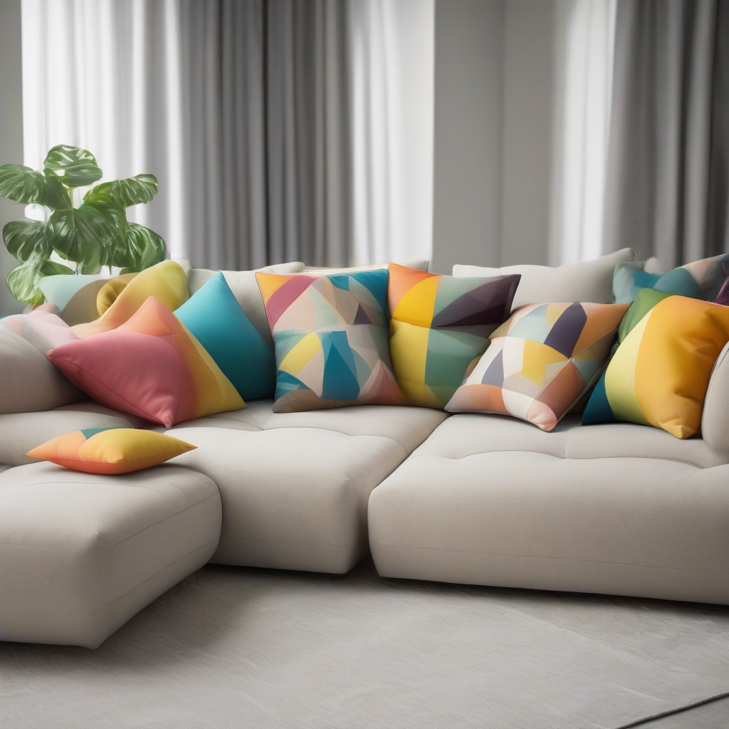 Kit 4 capas de almofadas decorativas 45x45 - moderna 052 — análise em Produtos Review Online