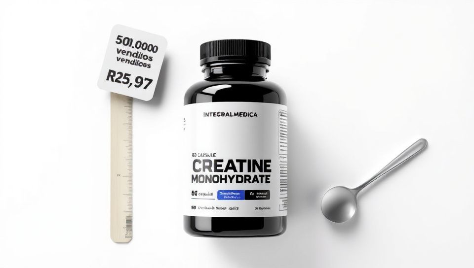 Creatina Monohidratada Integralmedica 60 cápsulas — análise em Produtos Review Online