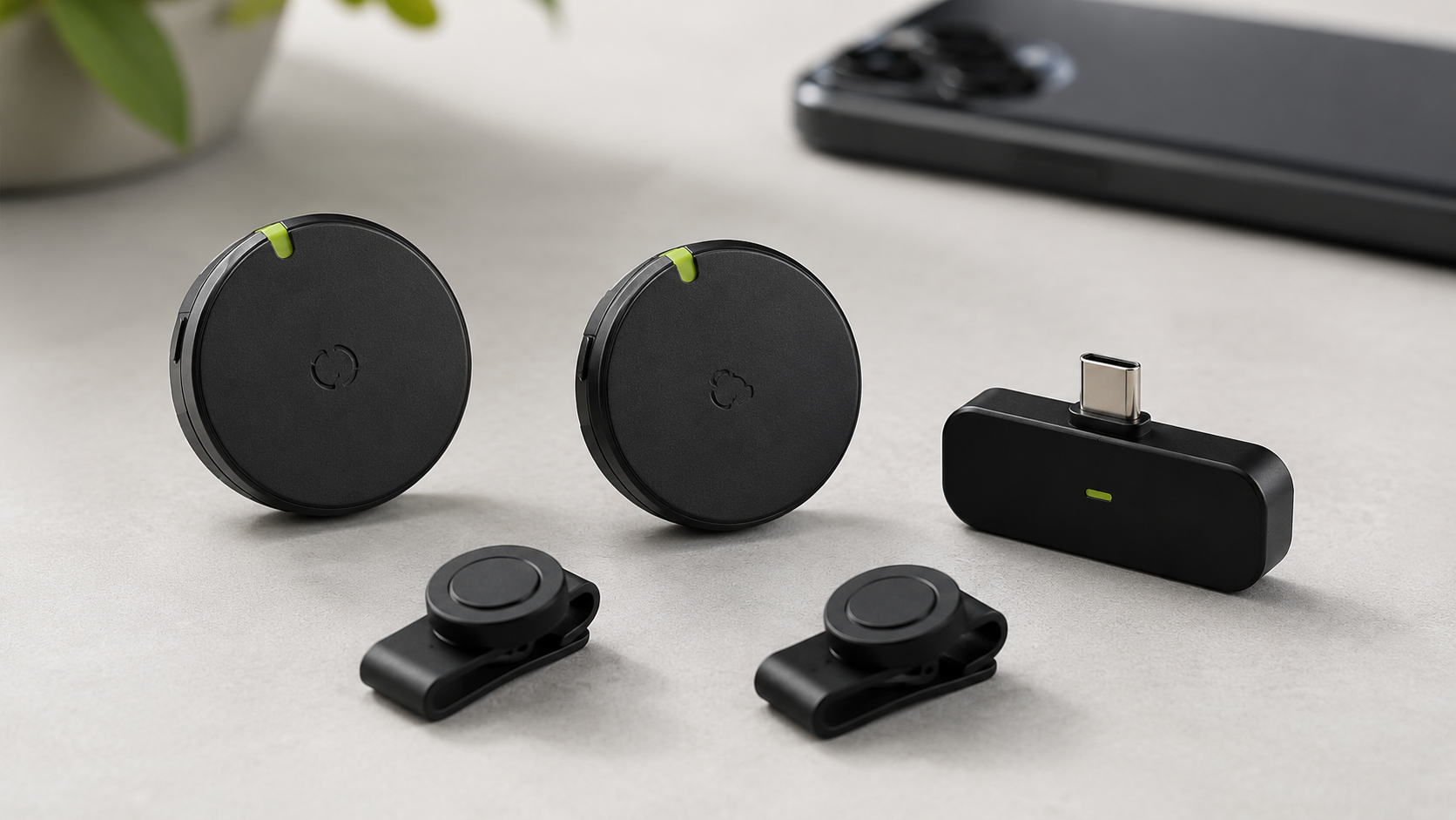 Microfone Lapela Sem Fio Duplo Kaidi Profissional Portátil Imã Redondo Anti Ruído Tipo C iPhone Gravação Celular — análise em Produtos Review Online