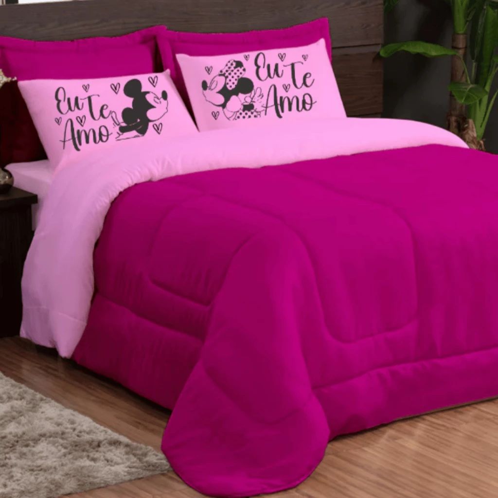Kit 3 Peças Edredom Com Fronha Estampada Tamanhos Casal e Queen — análise em Produtos Review Online