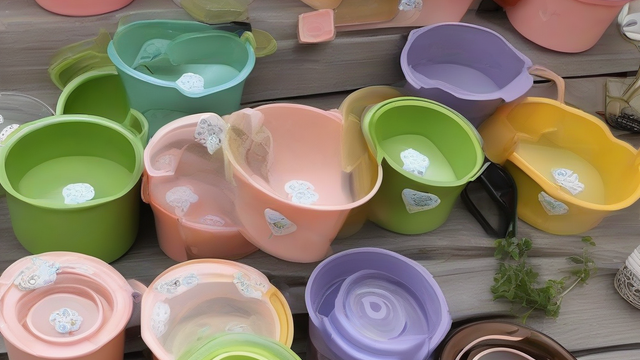 Kit potes mantimentos 9 peças plástico decorado: vale a pena? - Todos os artigos